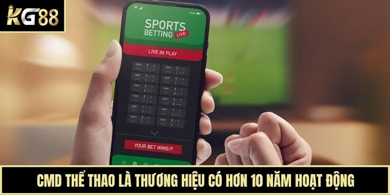 CMD thể thao là thương hiệu có hơn 10 năm hoạt động